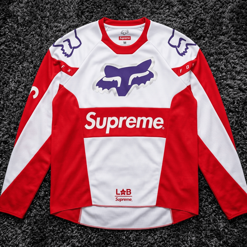 Supreme x Fox Racing Moto Jersey