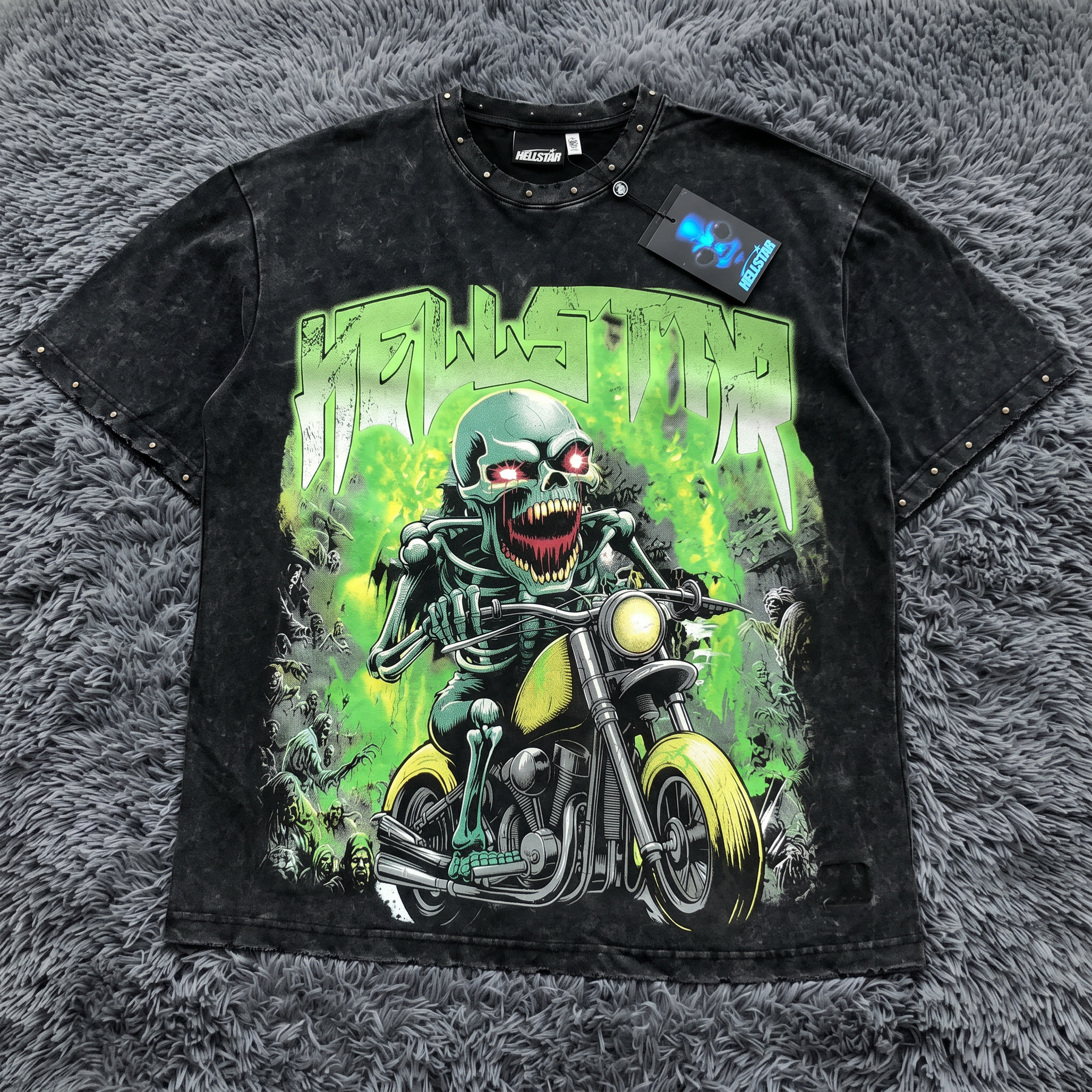 Hellstar Skeleton Rider Graphic Tee