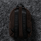 BAPE Baby Milo® Sherpa Fleece Plaid Backpack