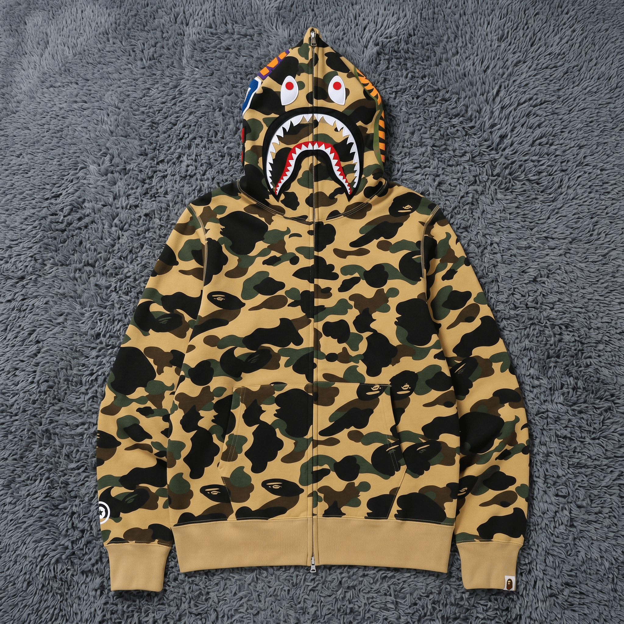 BAPE 1st Camo Shark Full Zip Hoodie