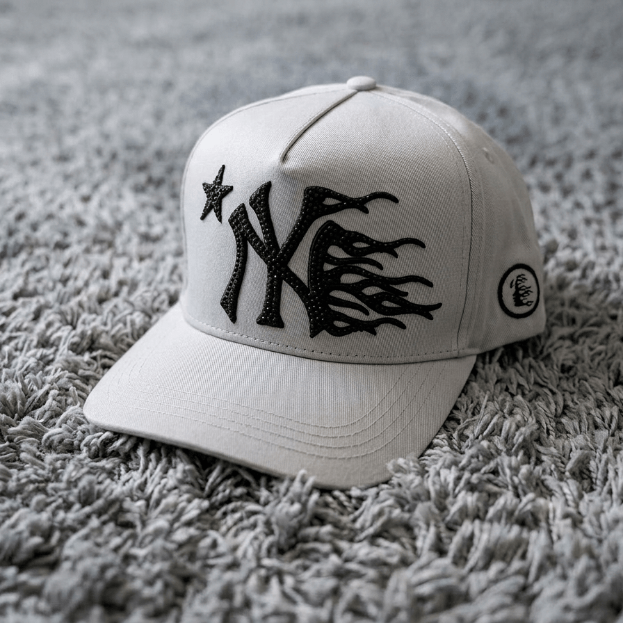 Hellstar NY Flame Snapback Hat