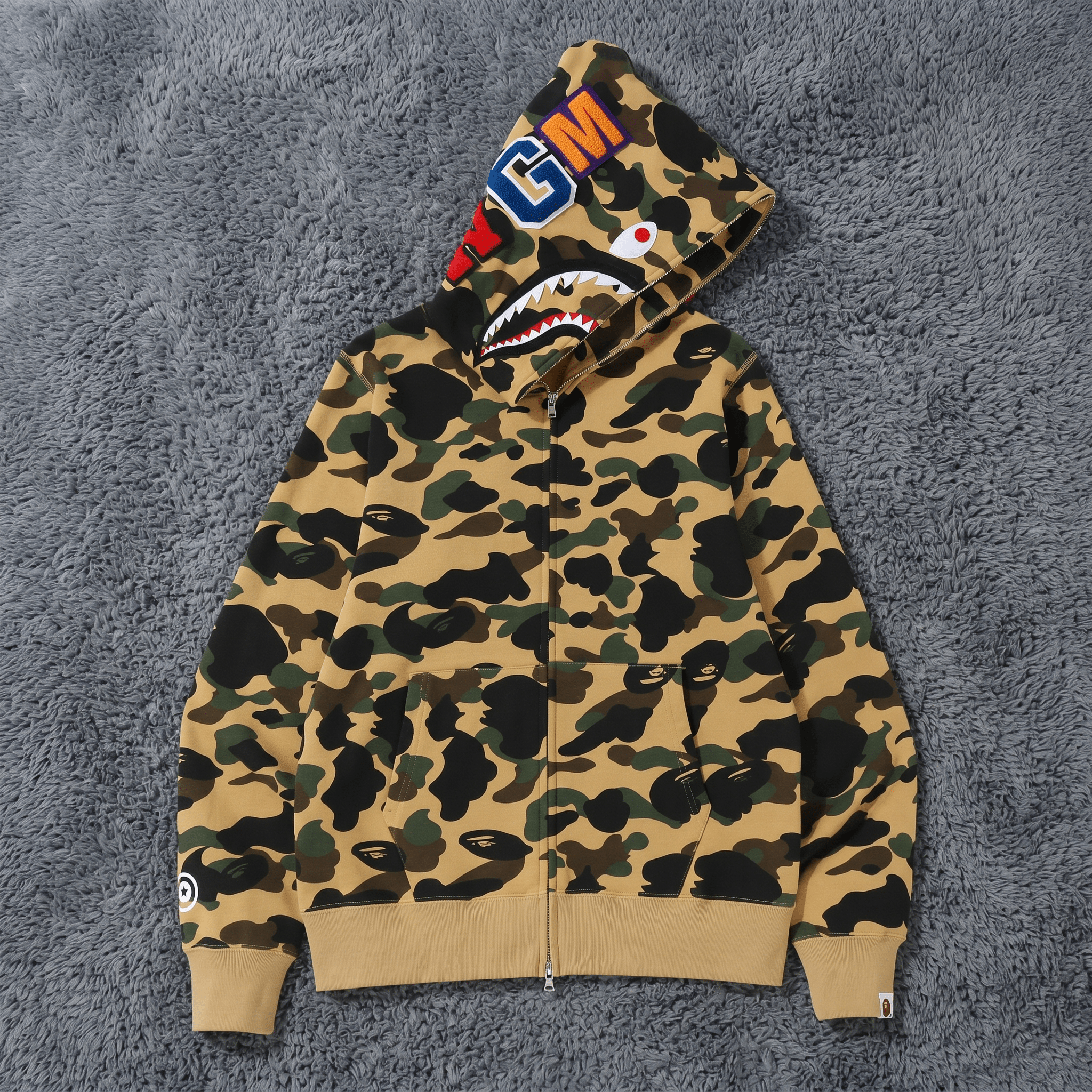 BAPE 1st Camo Shark Full Zip Hoodie