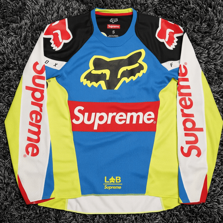 Supreme x Fox Racing Moto Jersey