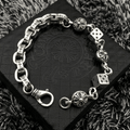 Chrome Hearts Dice & Cross Link Bracelet