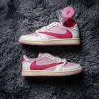 Travis Scott x Air Jordan 1 Low Pink
