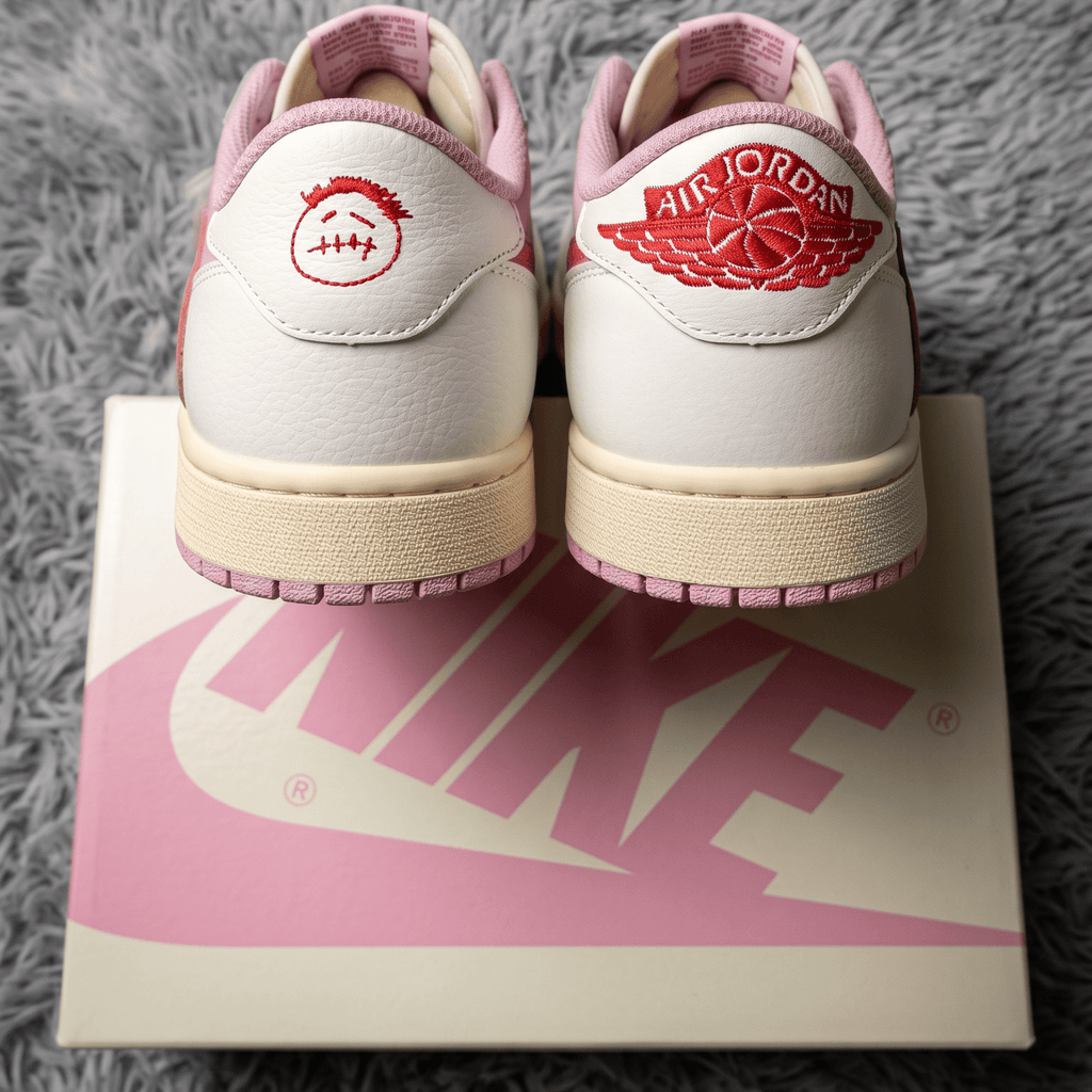 Travis Scott x Air Jordan 1 Low Pink