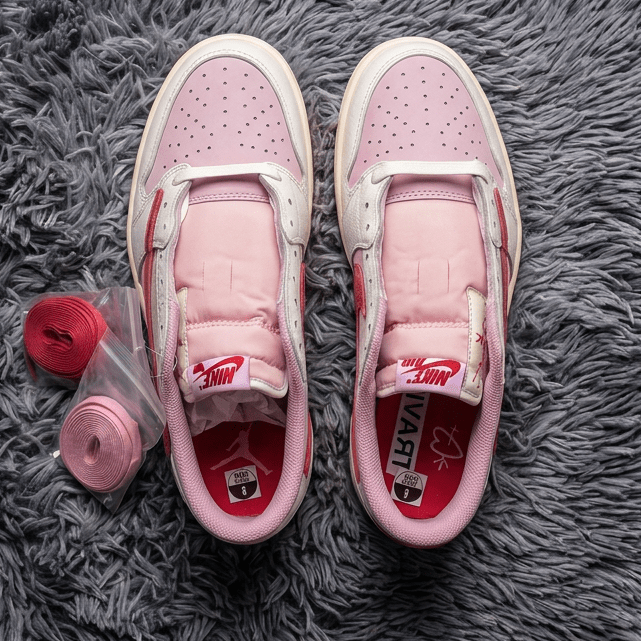 Travis Scott x Air Jordan 1 Low Pink