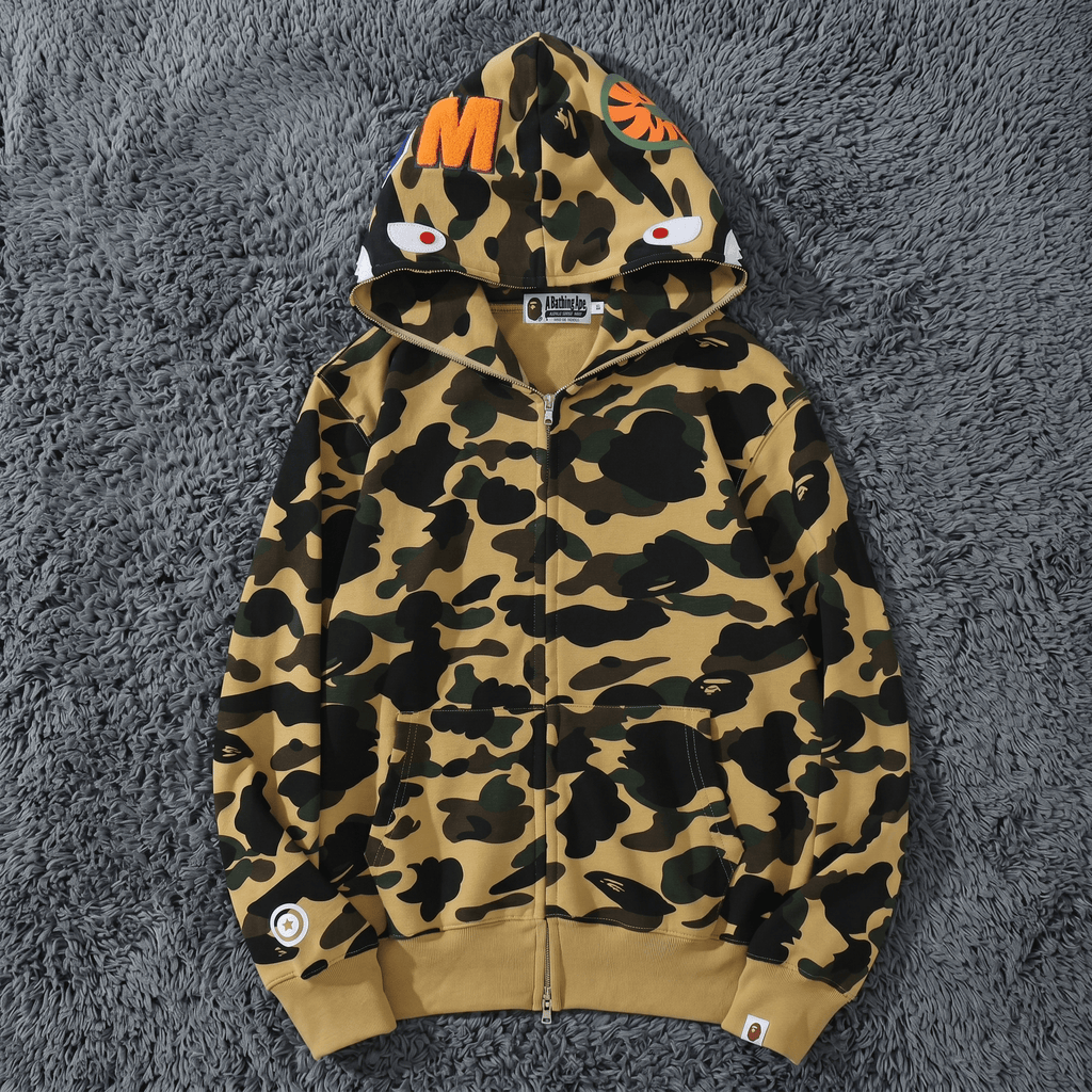 BAPE 1st Camo Shark Full Zip Hoodie