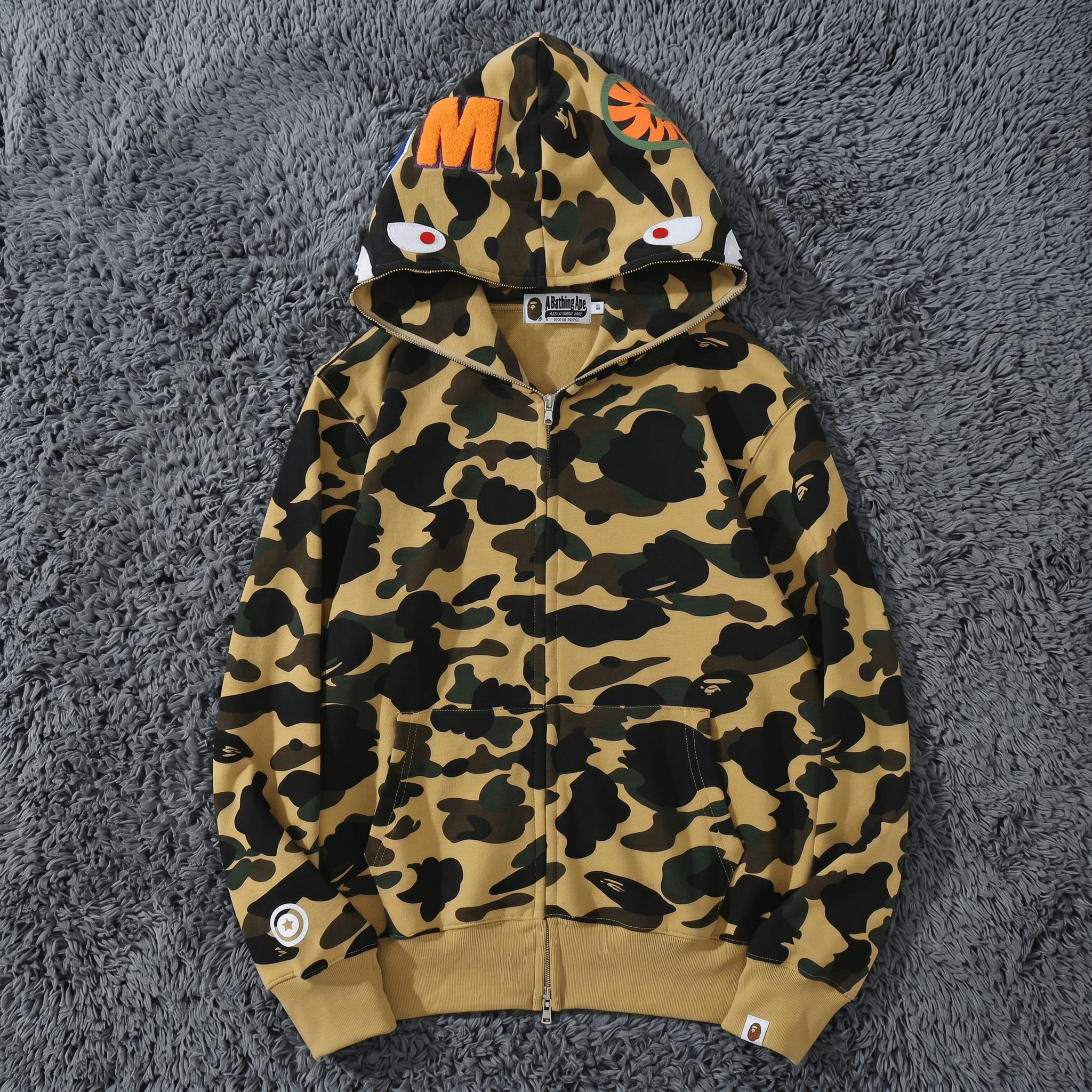 BAPE 1st Camo Shark Full Zip Hoodie