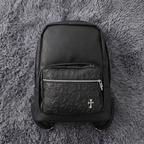 Chrome Hearts Leather Cross Backpack