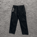 Chrome Hearts Cross Patch Carpenter Pants