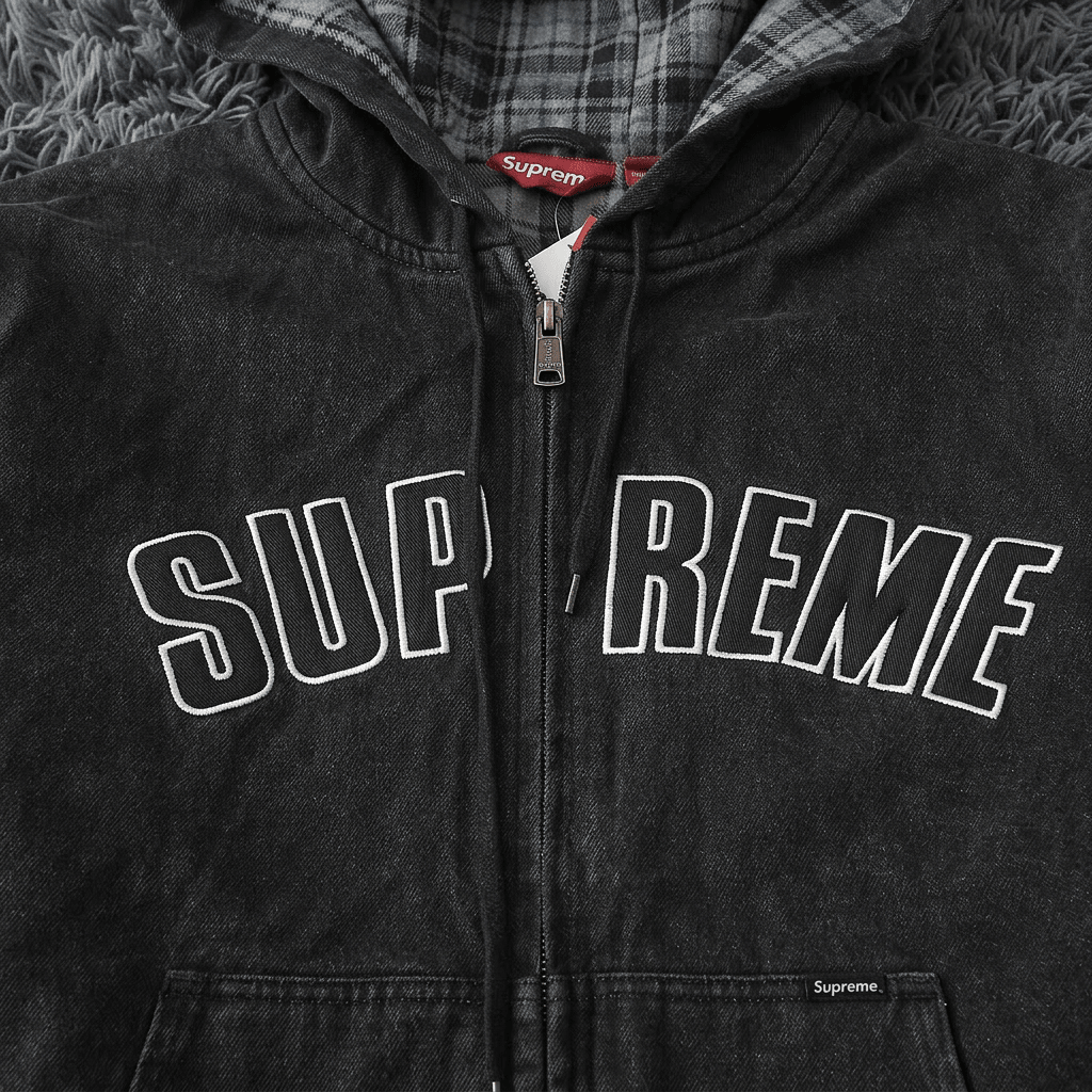 Supreme Plaid-Lined Cordura Work Jacket