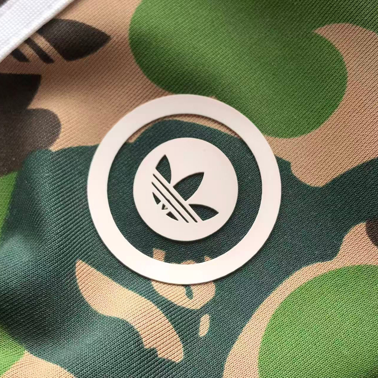 BAPE x Adidas Camo Shark Full Zip