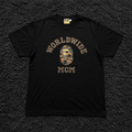 BAPE x MCM "Worldwide" Camo Ape Head Tee