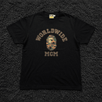 BAPE x MCM "Worldwide" Camo Ape Head Tee