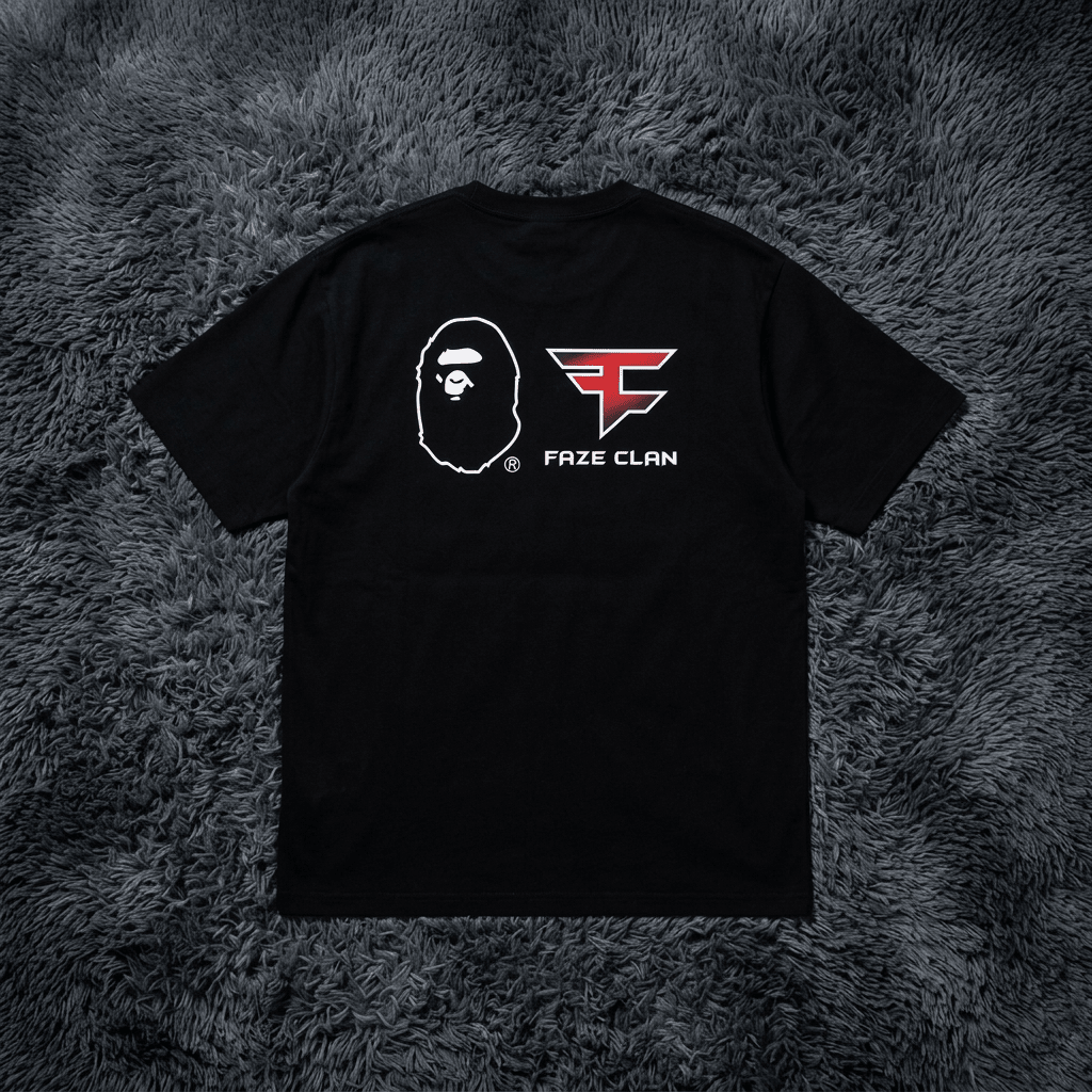 BAPE x FaZe Clan Camo Ape Head Tee