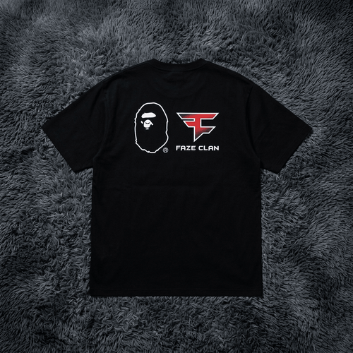 BAPE x FaZe Clan Camo Ape Head Tee