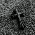 Chrome Hearts Horseshoe Floral Cross Wall Plaque