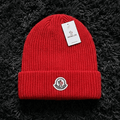 Moncler Wool Logo Patch Beanie