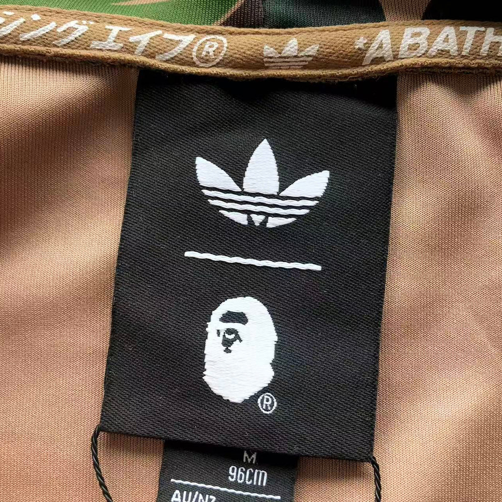 BAPE x Adidas Camo Shark Full Zip