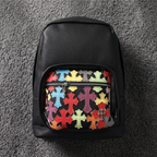 Chrome Hearts Leather Cross Backpack