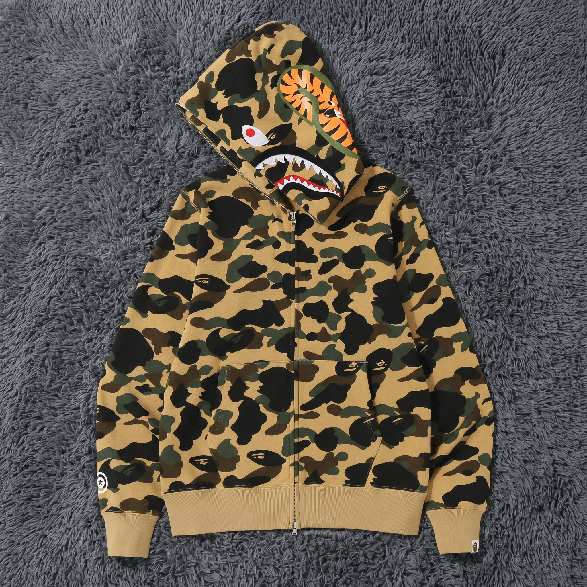 BAPE 1st Camo Shark Full Zip Hoodie