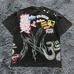 Hellstar Flame Face Graphic T-Shirt