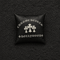 Chrome Hearts Hollywood Cross Leather Pillow