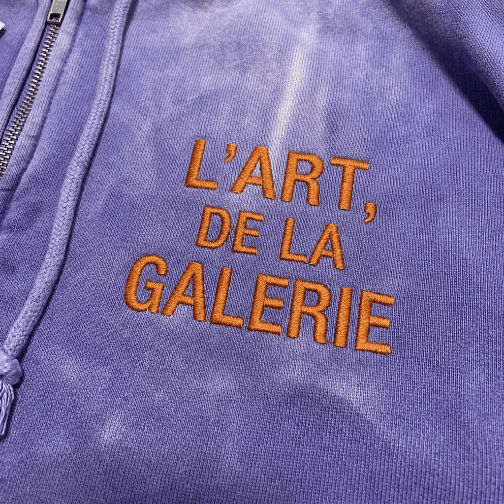 Gallery Dept. Sun-Faded Purple Zip-Up