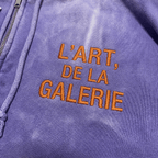 Gallery Dept. Sun-Faded Purple Zip-Up