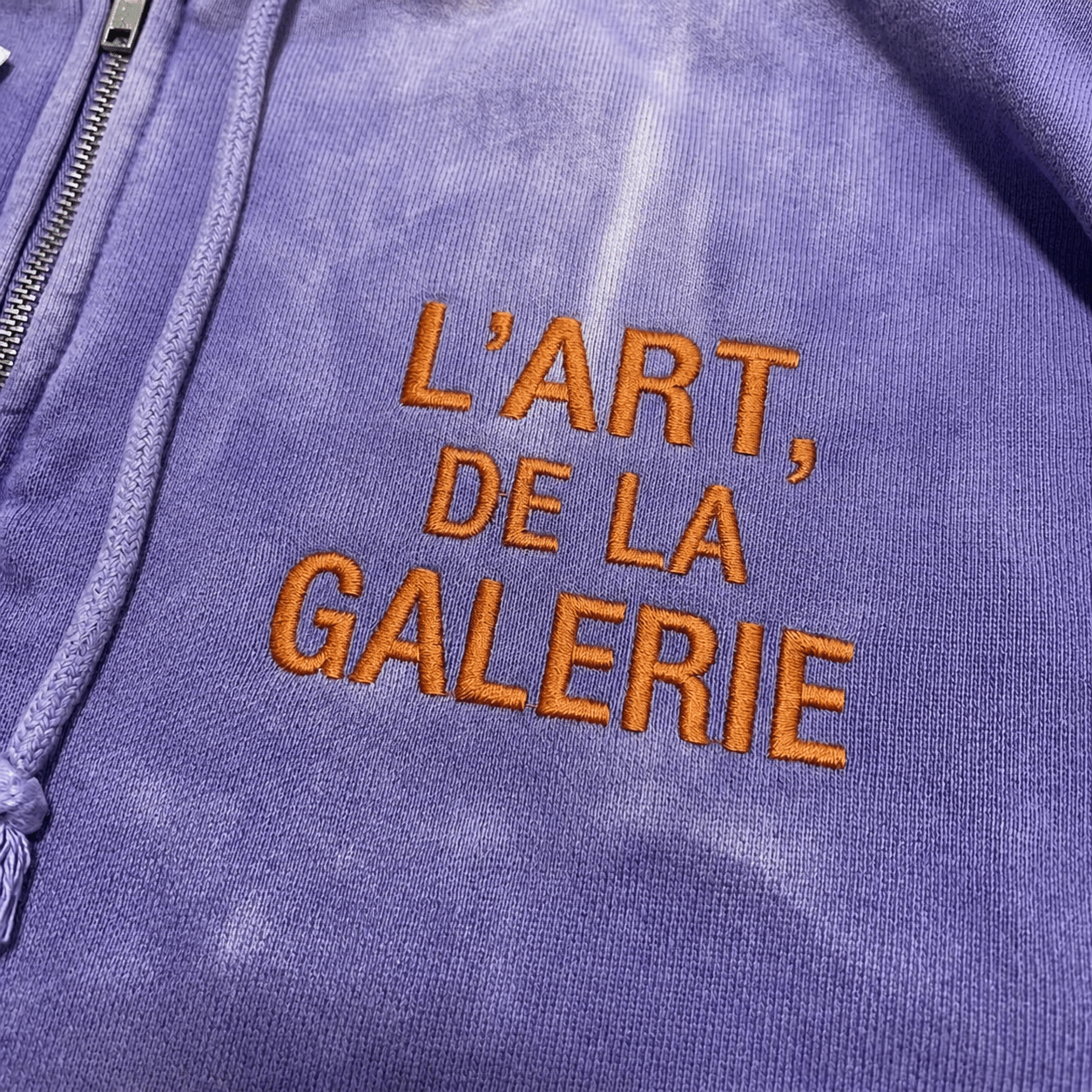 Gallery Dept. Sun-Faded Purple Zip-Up