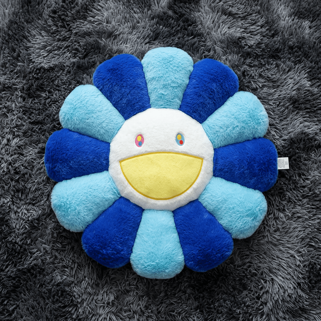 Takashi Murakami Flower Plush Pillow