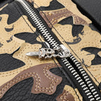 Chrome Hearts Leather Cross Backpack