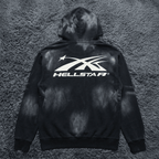 Hellstar Vintage Washed Flare Star Logo Hoodie
