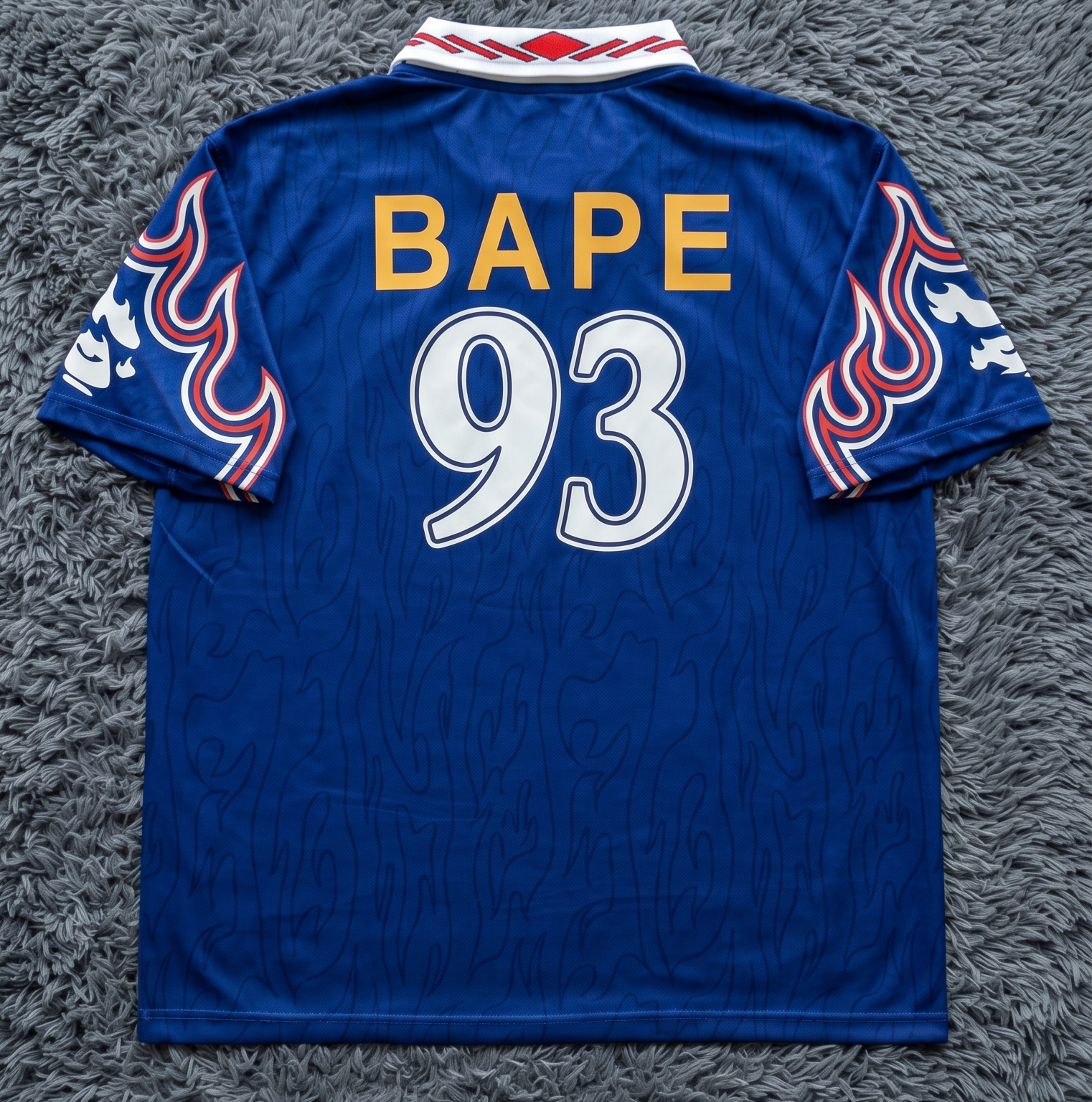 BAPE x adidas Flame Soccer Jersey – Limited Edition