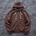 Hellstar Premium Brown Full Zip Hoodie
