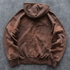 Hellstar Premium Brown Full Zip Hoodie
