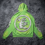 Hellstar Green Graffiti Jacket